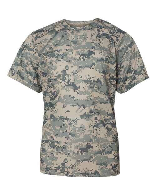 Badger Youth Digital Camo T-Shirt (Part 1 of 2) - Sand Digital