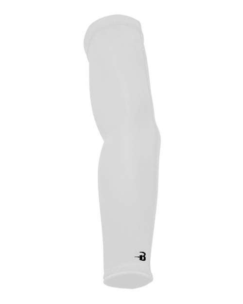 Badger Unisex Arm Sleeve - White