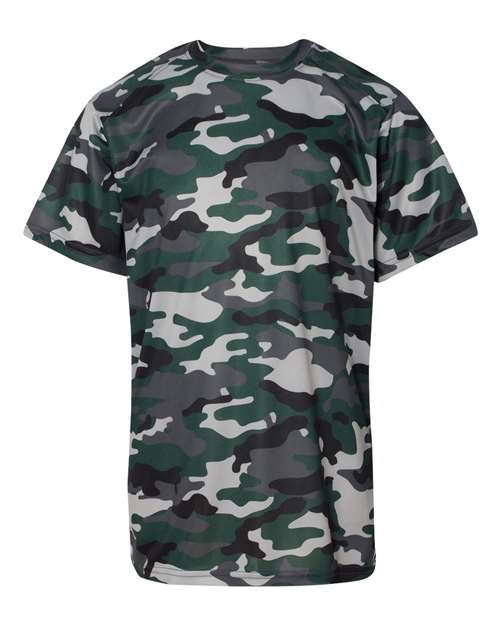 Badger Youth Camo T-Shirt - Forest