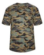 Badger Youth Camo T-Shirt - Sand