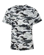 Badger Youth Camo T-Shirt - White