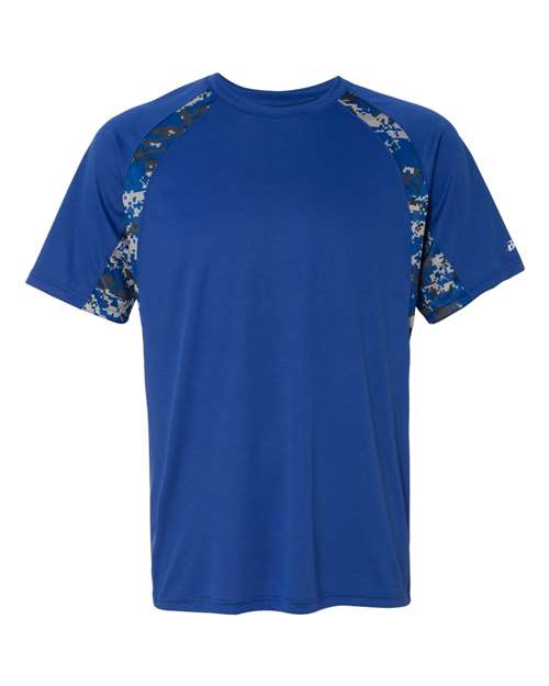 Badger Men's Hook Digital T-Shirt - Royal/ Royal