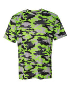 Badger Men's Camo T-Shirt (Part 1 of 2) - Lime