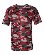 Badger Men's Camo T-Shirt (Part 1 of 2) - Red