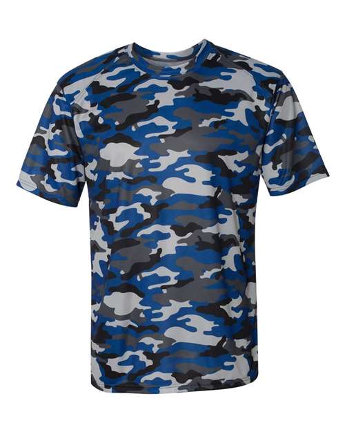 Badger Men's Camo T-Shirt (Part 1 of 2) - Royal