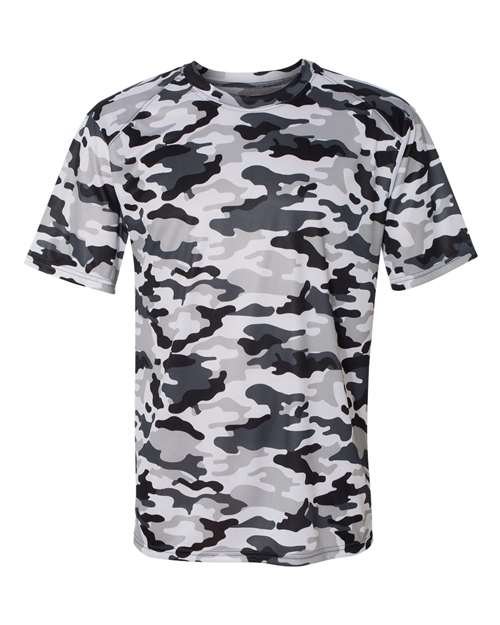 Badger Men's Camo T-Shirt (Part 2 of 2) - White