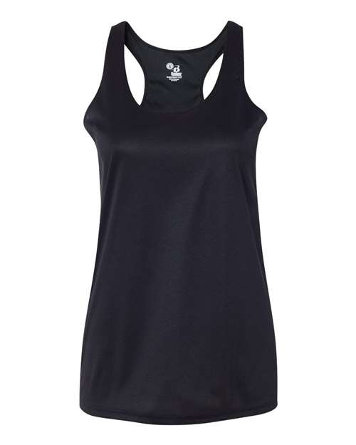 Badger Women’s B-Core Racerback Tank Top - Black