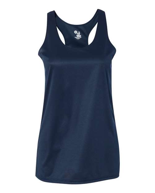 Badger Women’s B-Core Racerback Tank Top - Navy