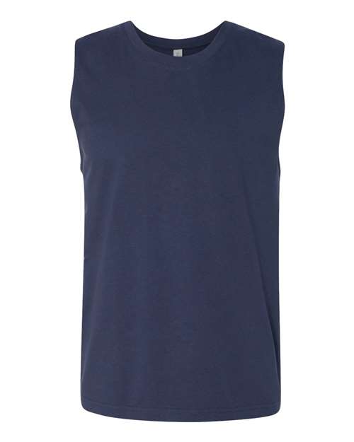 BELLA + CANVAS Jersey Muscle Tank - Navy