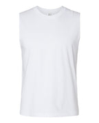 BELLA + CANVAS Jersey Muscle Tank - White
