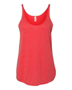 BELLA + CANVAS Women's Slouchy Tank - Red Triblend