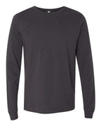 BELLA + CANVAS Unisex Jersey Long Sleeve Tee (Part 1 of 4) - Dark Grey