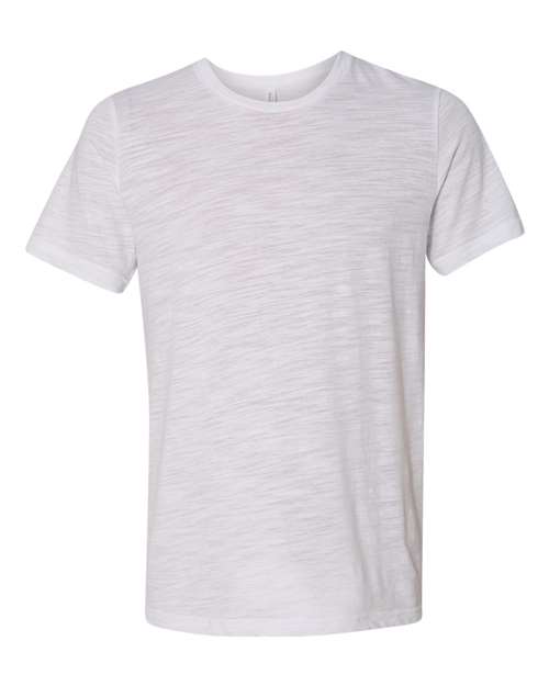 BELLA + CANVAS Unisex Texture Tee - White Slub