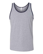 BELLA + CANVAS Jersey Tank - Athletic Heather/ Navy