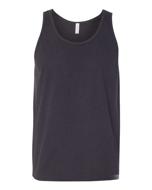 BELLA + CANVAS Jersey Tank - Dark Grey