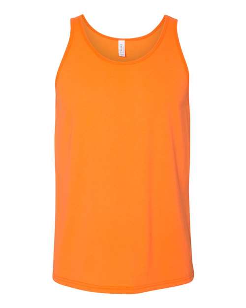 BELLA + CANVAS Jersey Tank - Neon Orange