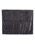 Alpine Fleece Mink Touch Luxury Blanket - Grey