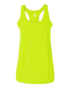 Badger Women’s B-Core Racerback Tank Top - Safety Yellow