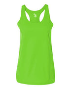 Badger Women’s B-Core Racerback Tank Top - Lime
