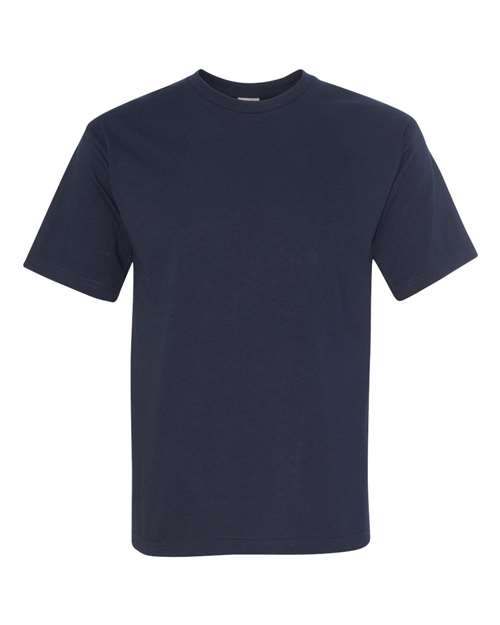 Bayside Unisex USA-Made Midweight T-Shirt (Part 1 of 2) - Dark Navy