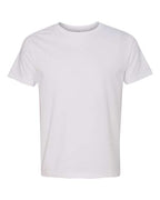 Bayside Unisex USA-Made Fine Jersey T-Shirt - White