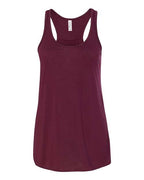 BELLA + CANVAS Women's Flowy Racerback Tank - Maroon