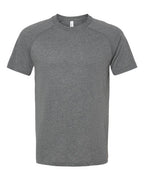 BELLA + CANVAS Men's Heather CVC Raglan Tee - Deep Heather