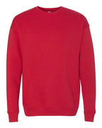 BELLA + CANVAS Unisex Sponge Fleece Drop Shoulder Crewneck Sweatshirt (Part 2 of 2) - Red