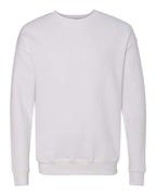 BELLA + CANVAS Unisex Sponge Fleece Drop Shoulder Crewneck Sweatshirt (Part 2 of 2) - White