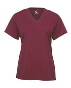Badger Women’s B-Core V-Neck T-Shirt (Part 1 of 2) - Cardinal