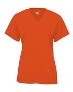 Badger Women’s B-Core V-Neck T-Shirt (Part 1 of 2) - Burnt Orange