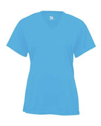 Badger Women’s B-Core V-Neck T-Shirt (Part 1 of 2) - Columbia Blue