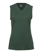 Badger Women's B-Core Sleeveless T-Shirt (Part 1 of 2) - Forest