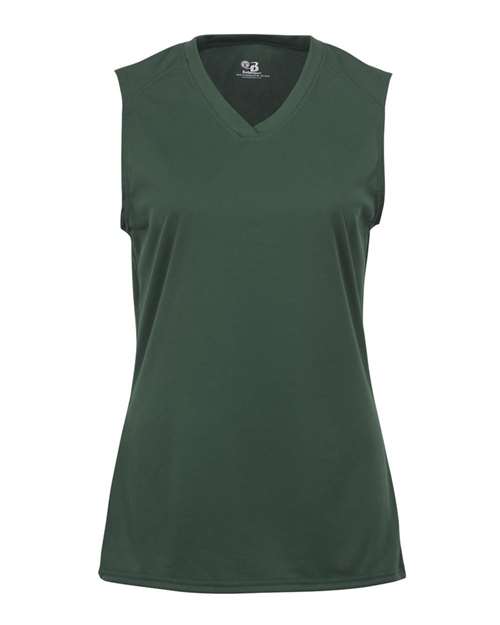 Badger Women's B-Core Sleeveless T-Shirt (Part 1 of 2) - Forest