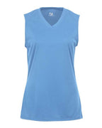 Badger Women's B-Core Sleeveless T-Shirt (Part 1 of 2) - Columbia Blue
