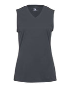 Badger Women's B-Core Sleeveless T-Shirt (Part 1 of 2) - Graphite