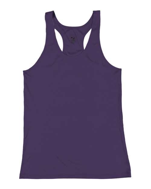 Badger Women’s B-Core Racerback Tank Top - Purple