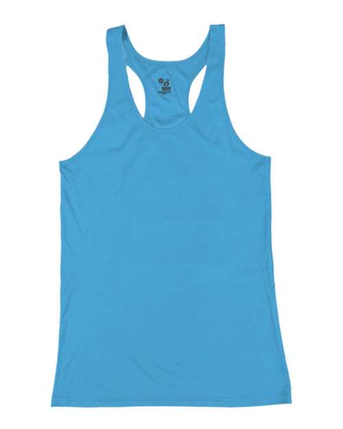 Badger Women’s B-Core Racerback Tank Top - Columbia Blue