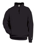 Badger Men's Quarter-Zip Sweatshirt - Black