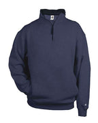 Badger Men's Quarter-Zip Sweatshirt - Navy