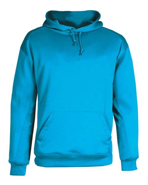 Badger Men's Performance Fleece Hooded Sweatshirt (Part 1 of 2) - Electric Blue