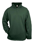 Badger Men's Performance Quarter-Zip Pullover - Forest
