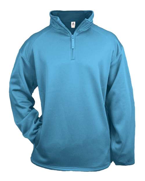 Badger Men's Performance Quarter-Zip Pullover - Columbia Blue