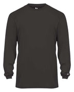 Badger Youth B-Core Long Sleeve T-Shirt - Graphite