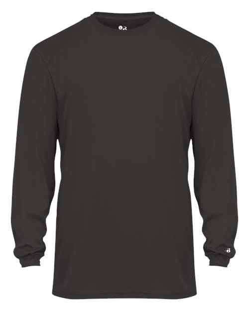 Badger Youth B-Core Long Sleeve T-Shirt - Graphite