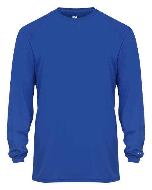 Badger Youth B-Core Long Sleeve T-Shirt - Royal