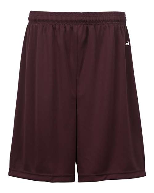 Badger Youth B-Dry 6" Shorts - Maroon