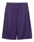 Badger Youth B-Dry 6" Shorts - Purple