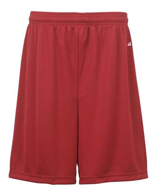 Badger Youth B-Dry 6" Shorts - Red