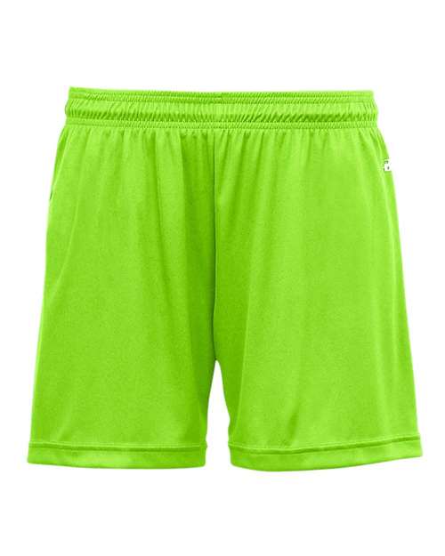 Badger Girls' B-Core Shorts - Lime